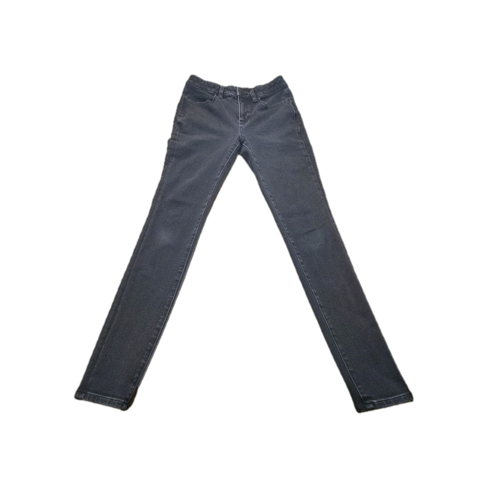 American Eagle Dream Jean Size 8 Long Black Mid Rise Jegging Skinny Stretch
